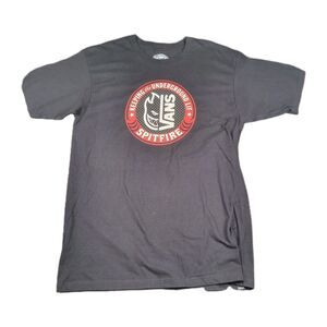 Mens Vans / Spitfire Skate Graphic Short Sleeve Tee Size Large